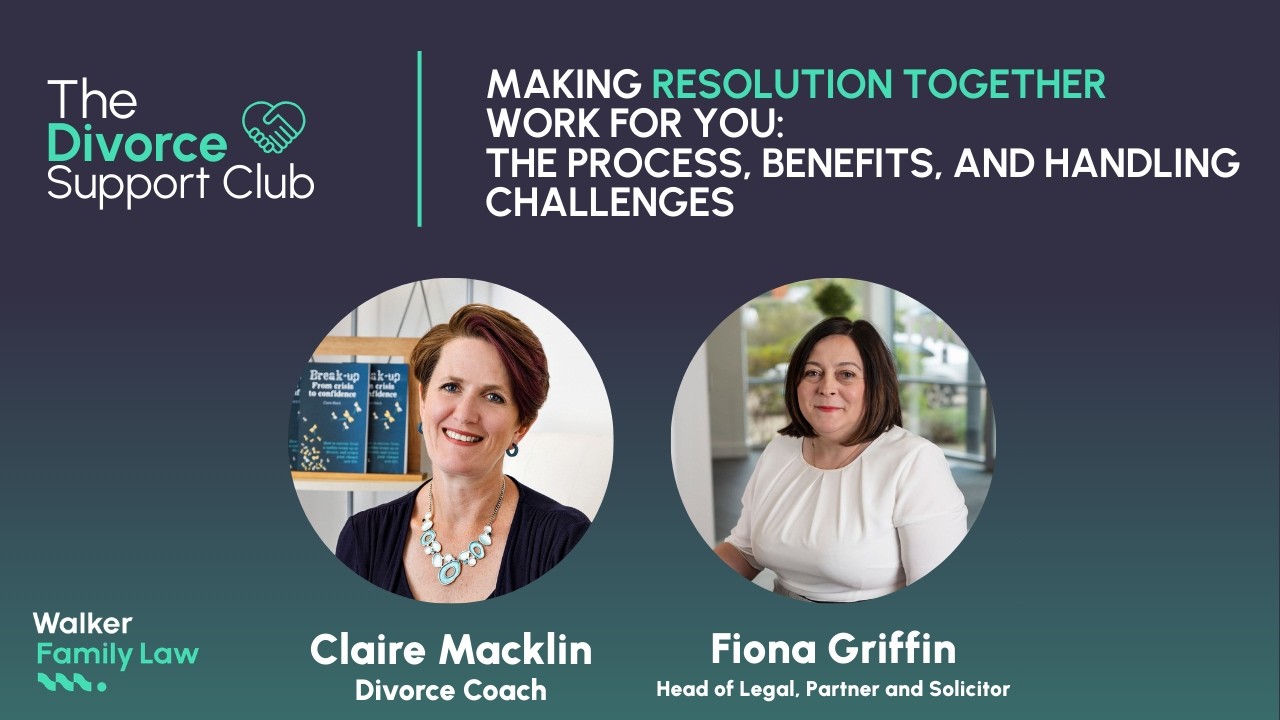 Making Resolution Together work for you: Your questions answered | The Divorce Support Club