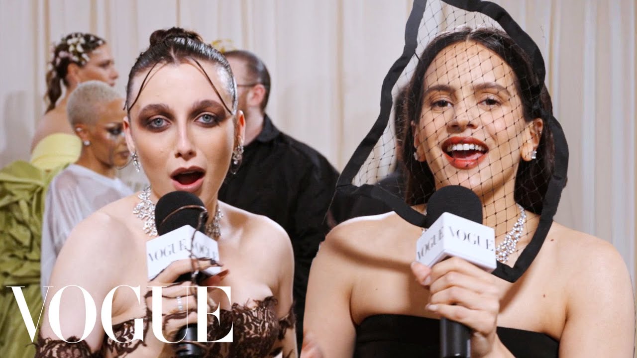Rosal&iacute;a Tripped Before Getting to the Met | Met Gala 2024 With Emma Chamberlain