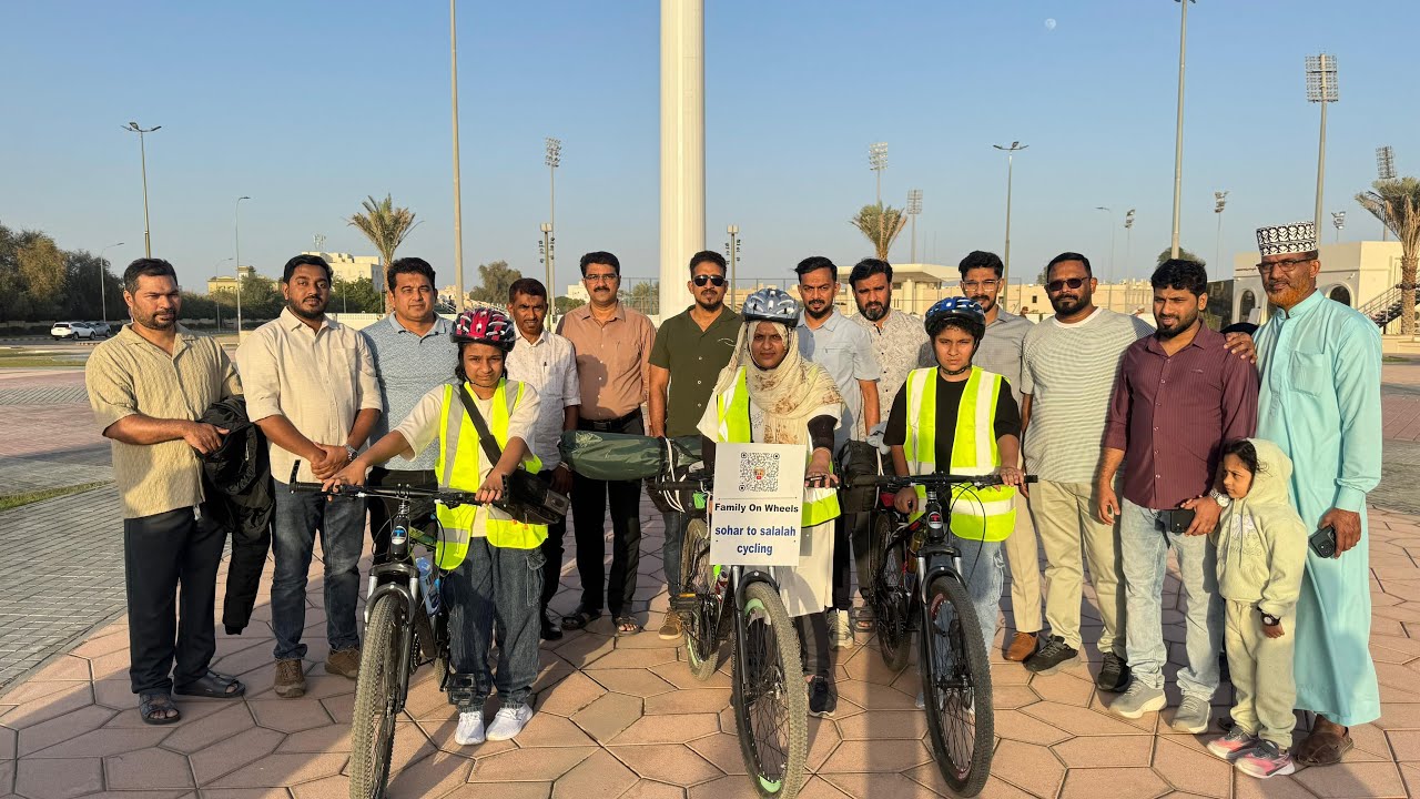 Our journey started 😍part 1 #cycling #family #family on wheels 