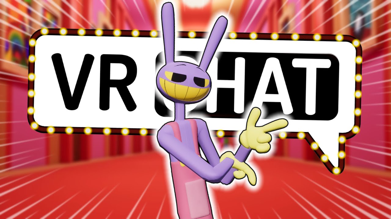 JAX IS BULLYING EVERYONE IN VRCHAT! | The Amazing Digital Circus - Funny moments -