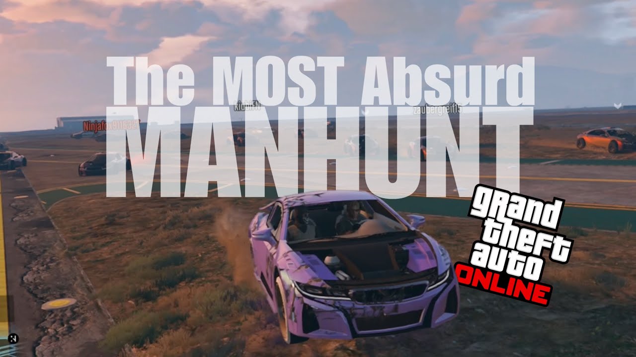 Самая абсурдная погоня в GTA Online!!