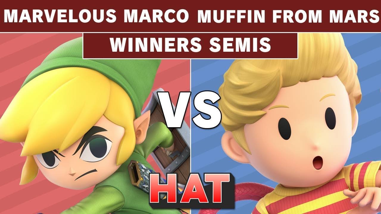 HAT 70 - Marvelous_Marco (Toon Link) Vs. Muffin from Mars (Lucas) Winners Semis - Smash Ultimate