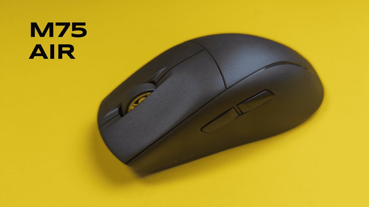 Обзор воздушной мыши Corsair M75