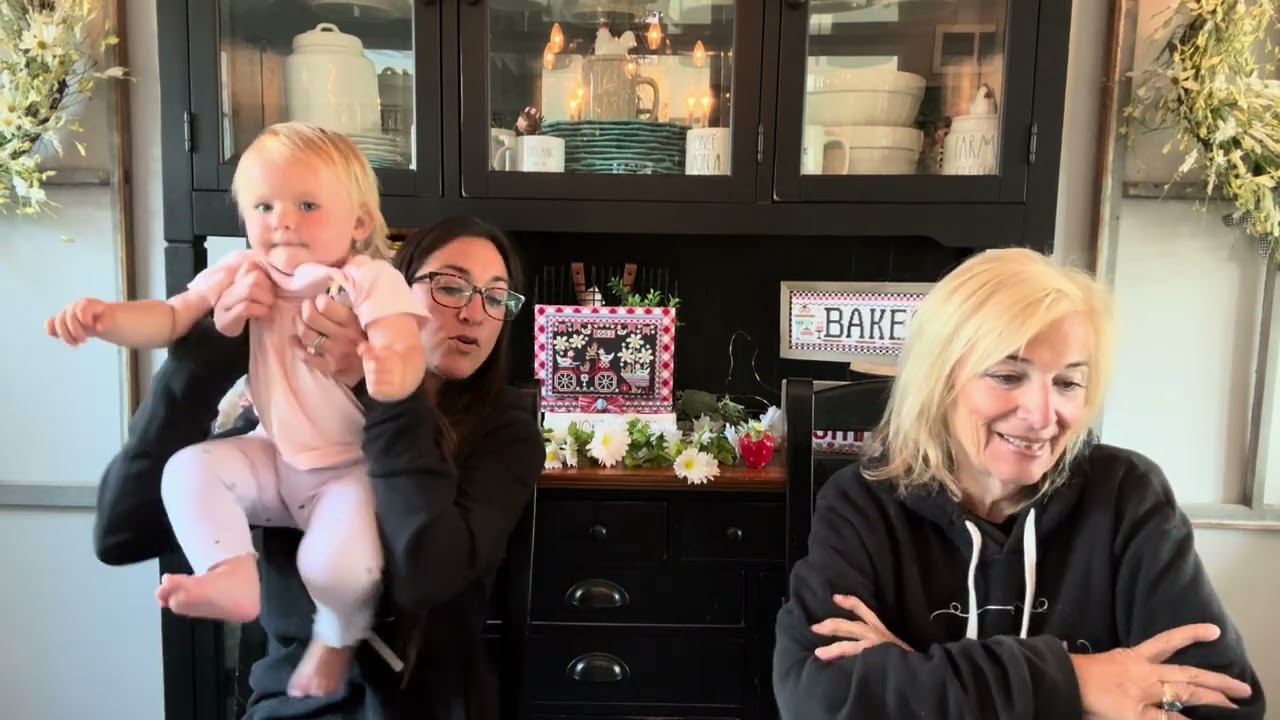 Flosstube #403:Priscilla & Chelsea-The Real Housewives of Cross Stitch