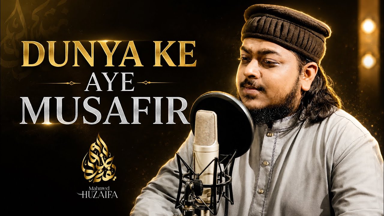 Very Emotional Nasheed | Dunya Ke Aye Musafir | Mahmud Huzaifa