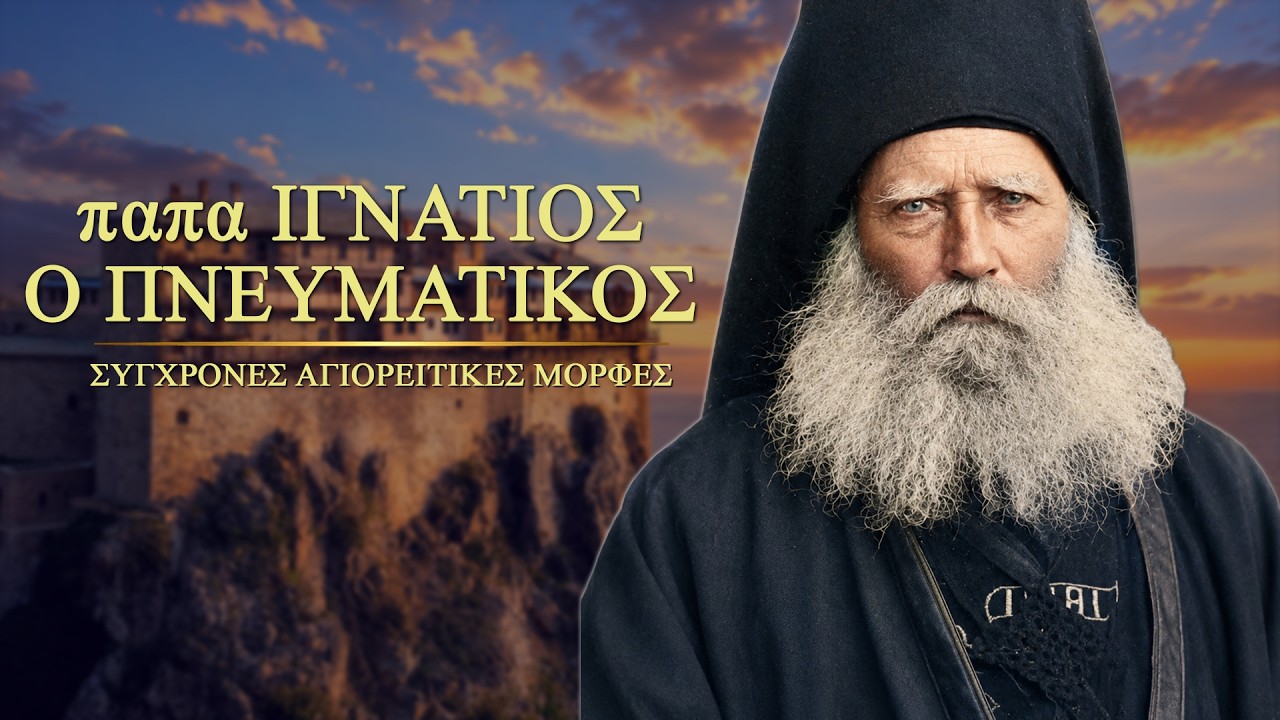 παπα - Ιγνάτιος ο Πνευματικός | Σύγχρονες Αγιορείτικες Μορφές - Αρχιμ. Χερουβείμ