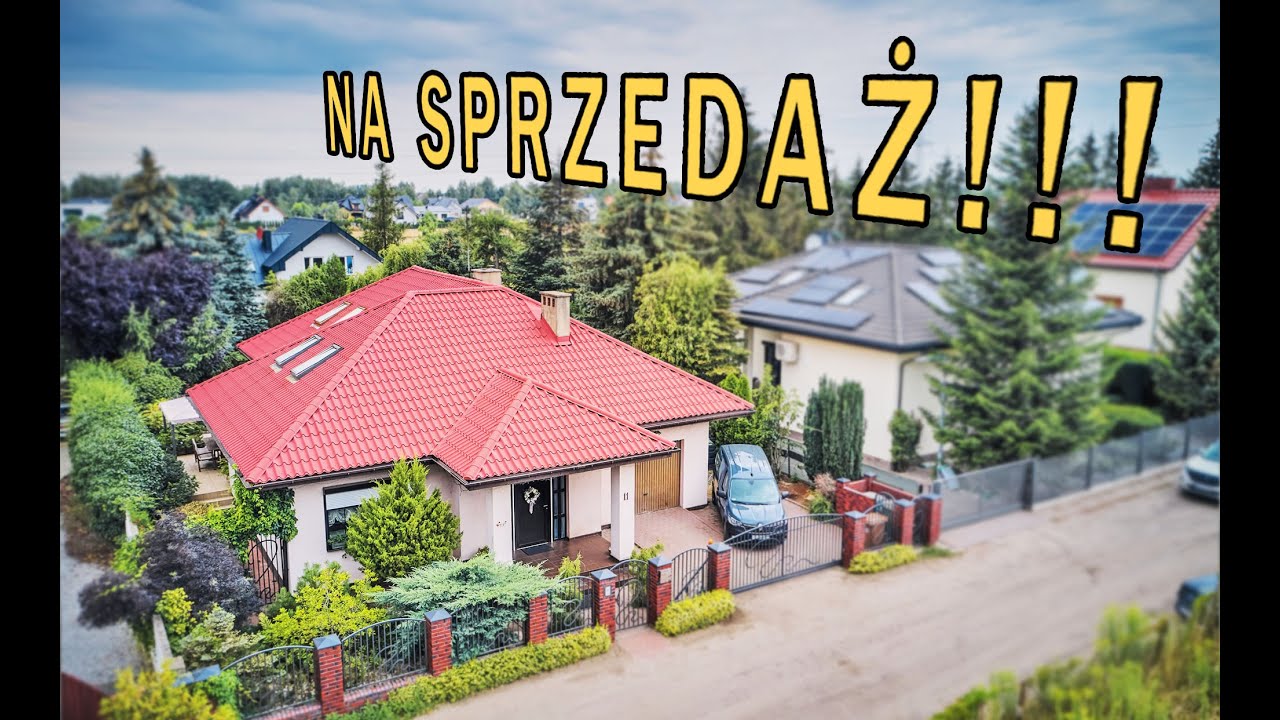 Ładny dom w Kiekrzu  pod Poznaniem, blisko jeziora