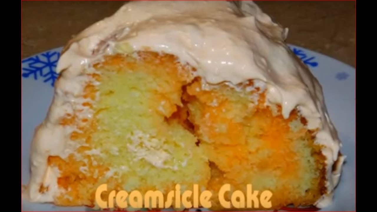 Creamsicle Cake