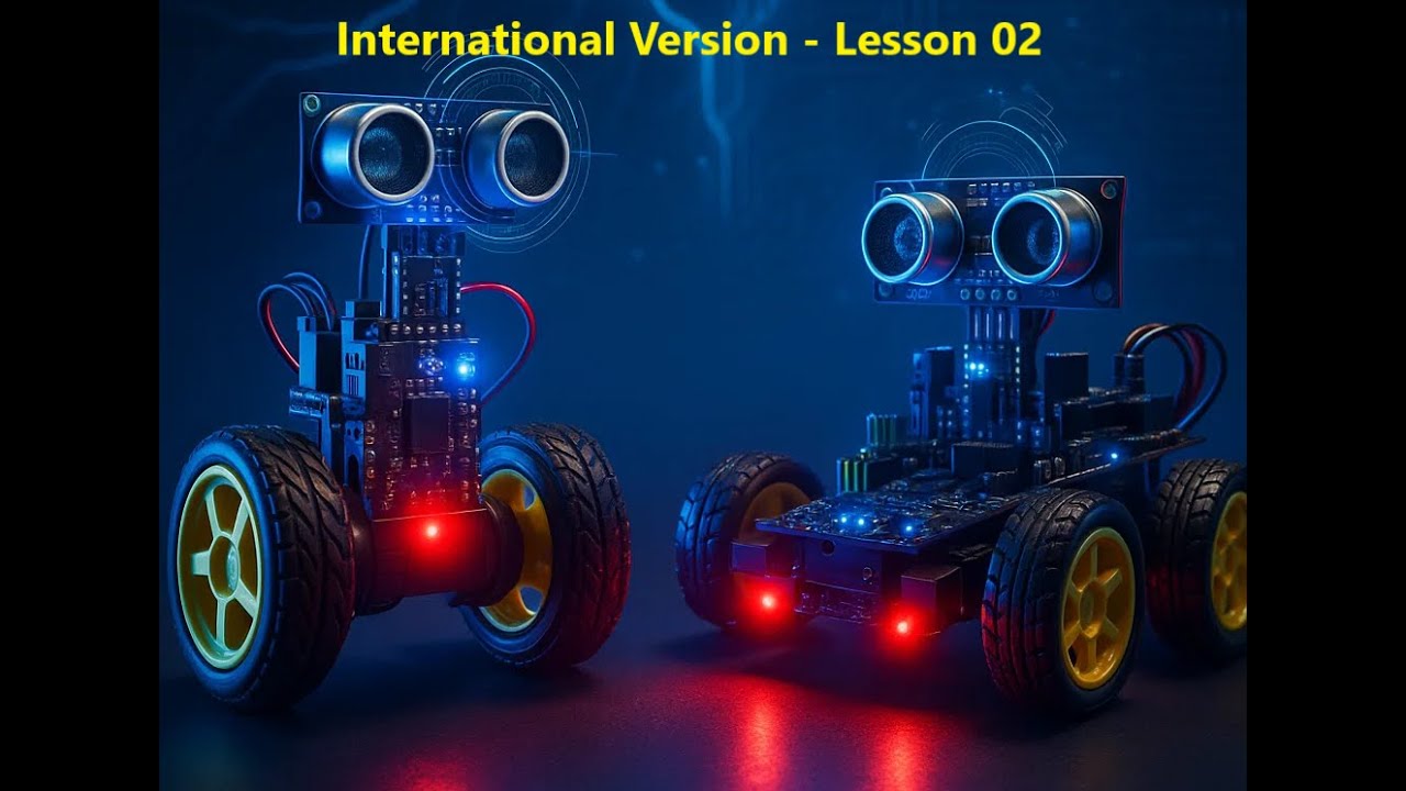 02 Costruiamo Robot su ruote con anima AI. Lesson 02 - International Version. Auto-Dubbing.