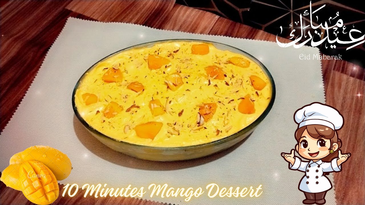 Eid Ul Adha Special 10 minutes cold dessert | No baking | No oven | No gelatine |Quick & easy recipe