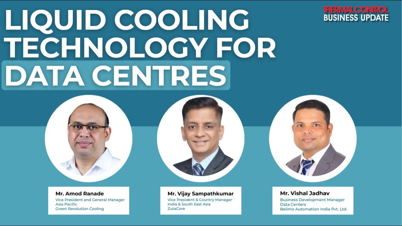 Liquid Cooling Technology for Data Centres | Thermal control business update