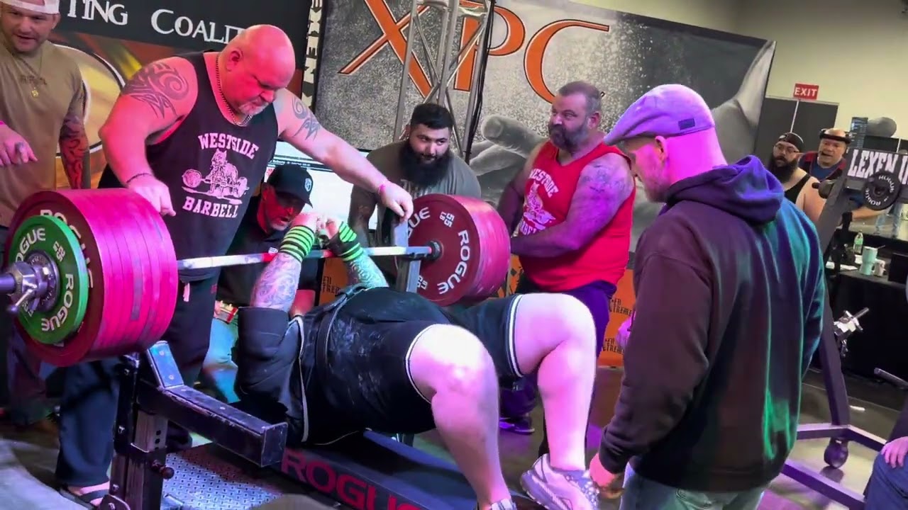 AJ Roberts | 1000 LBS Bench Press | XPC Worlds at The Arnold Classic