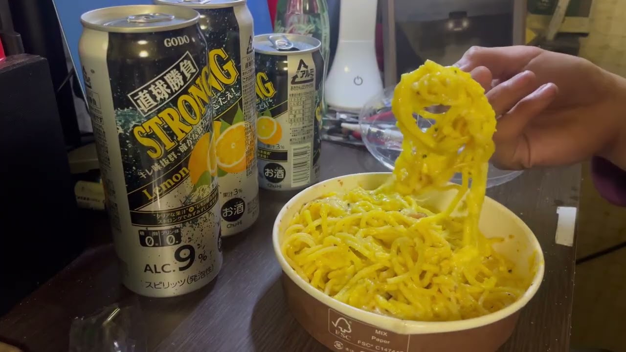 【晩酌】コンビニ飯食って酒を飲む！