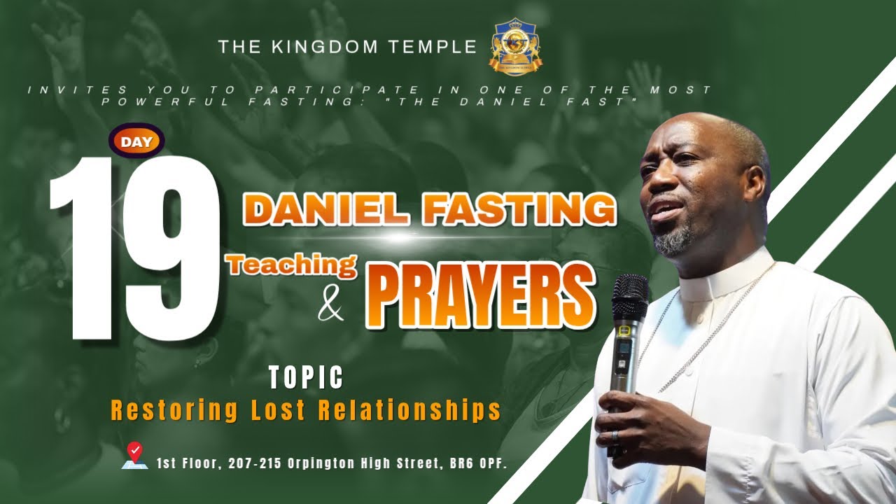 Day 19 Daniel Fasting 2026 | With Prophet Climate Wiseman