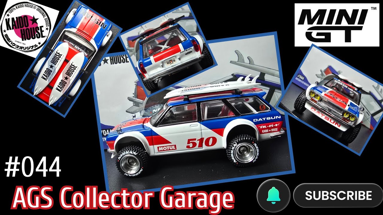 Kaido House MiniGT 044  DATSUN 510 4x4  | Unboxing y Review 1:64” #diecastcars#automobile 