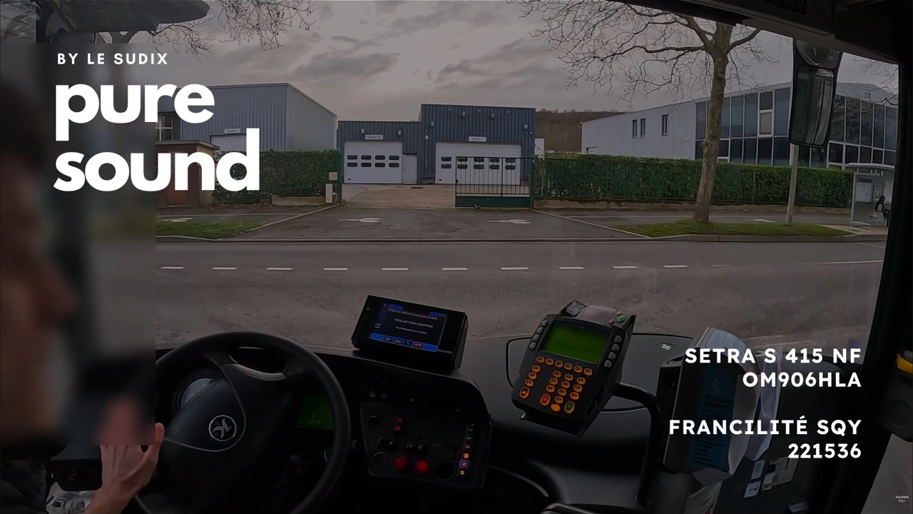 🎧 Haut le pied → Plaisir Z.I Les Gâtines | PURE SOUND | Setra S 415 NF
