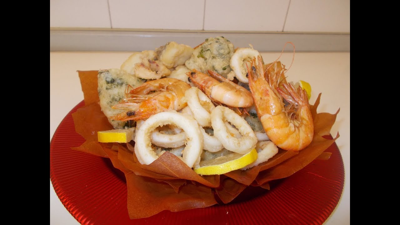 Frittura di Pesce nel cestino, Menù delle feste - Le ricette di Zia Franca