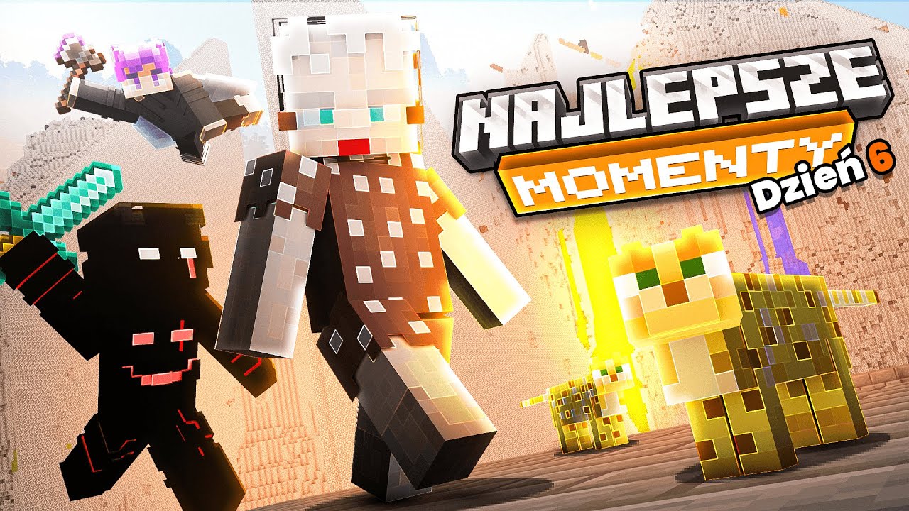 BabciaMarysia SHOTY z LIVE! ANARCHIA SMP DZIEŃ 6