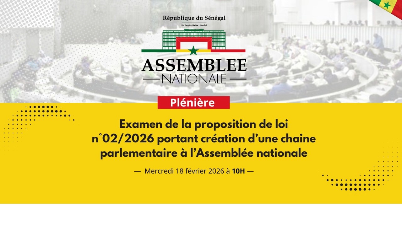 Création d'une chaine parlementaire à l'Assemblée nationale