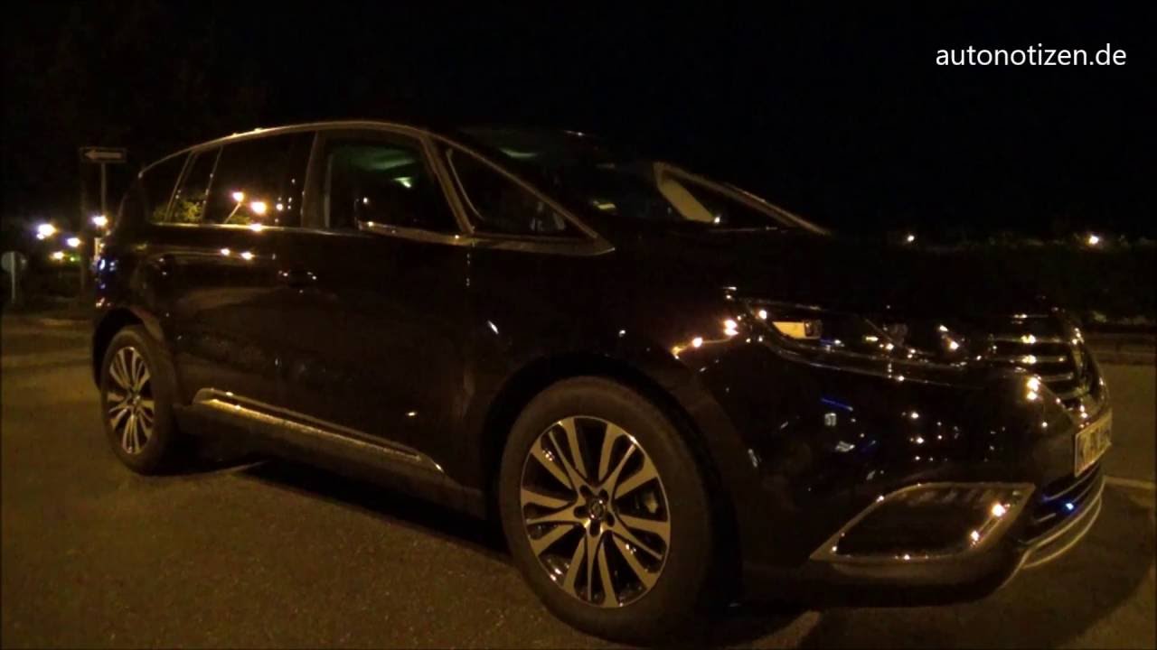 Renault Espace Initale Paris 2016 Nightdrive (passing Allianz Arena)