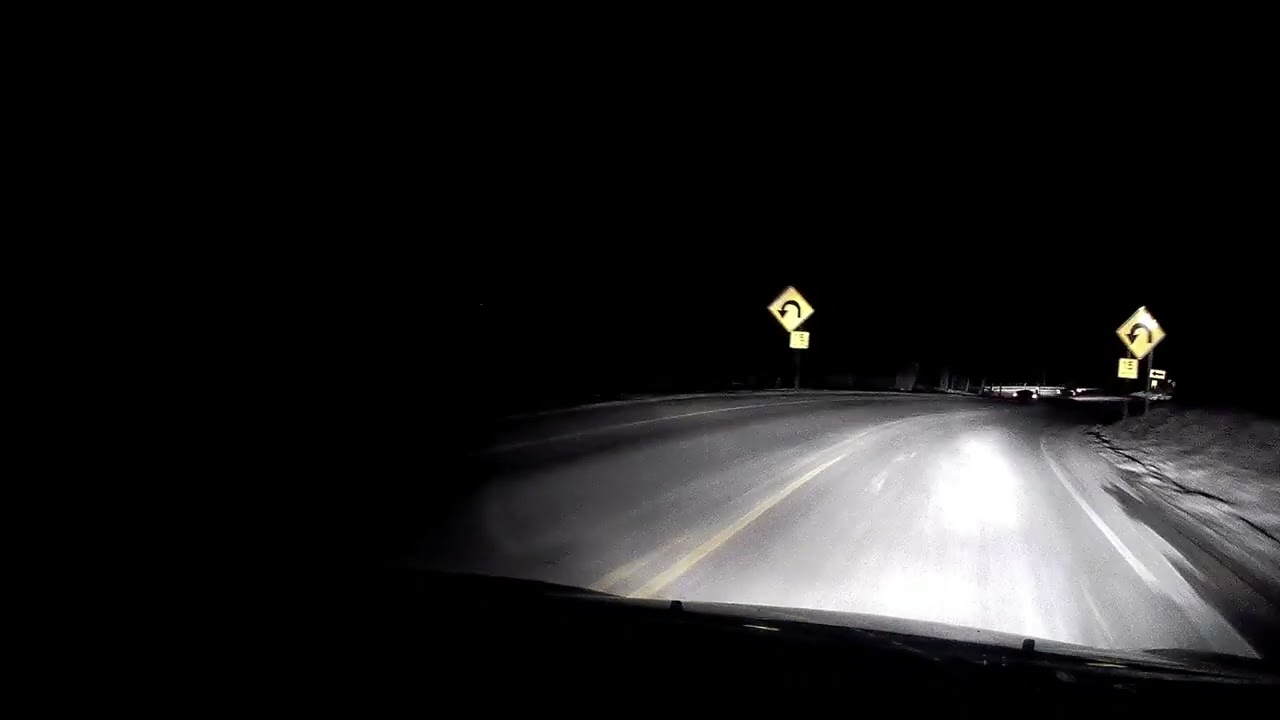 Trying To Navigate Dangerous Mountain Road Over Hegins