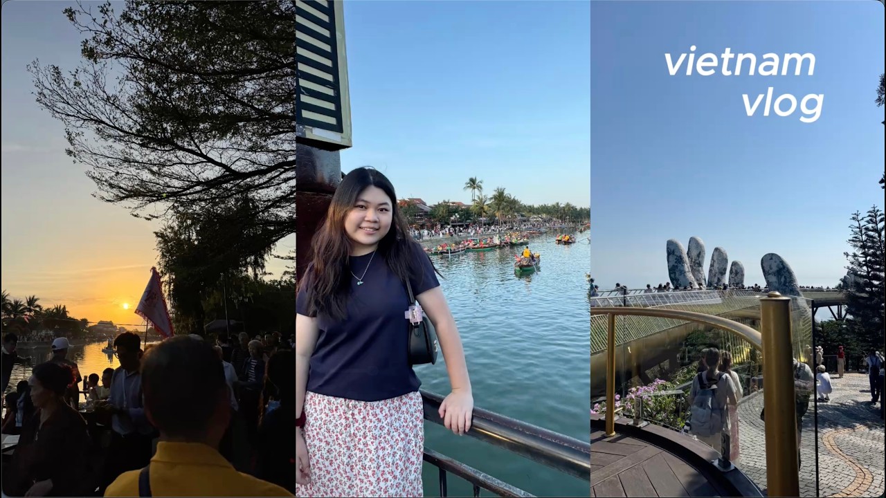 vietnam vlog🇻🇳 lots of eating, exploring da nang, hue and hoi an