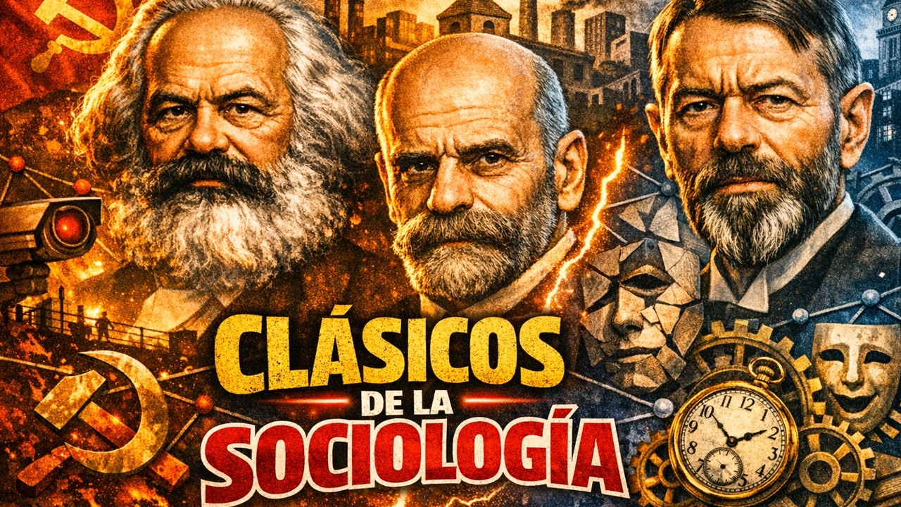 Clasicos de la Sociologia; Marx, Durkheim, Weber