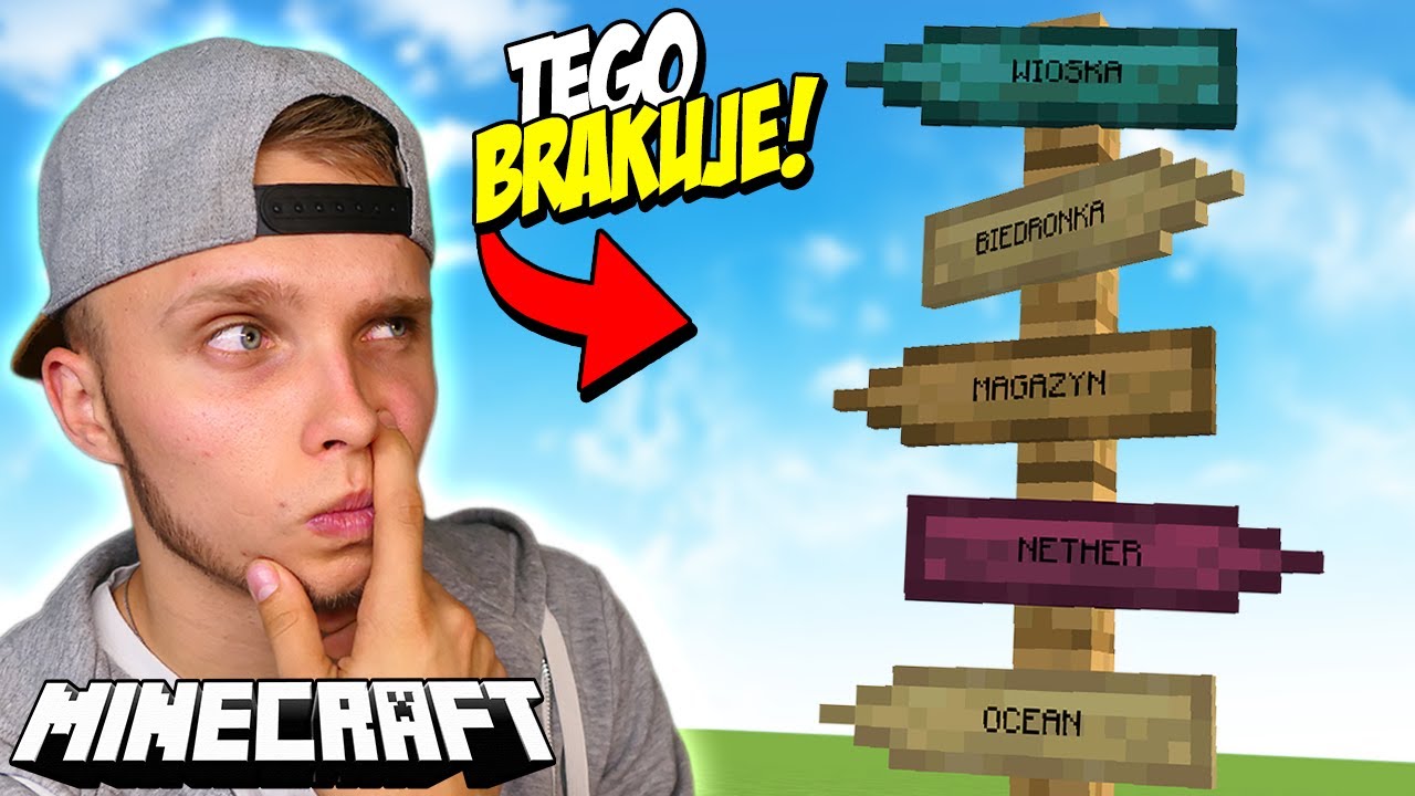 RZECZY, których NAPRAWDĘ BRAKUJE w Minecraft!