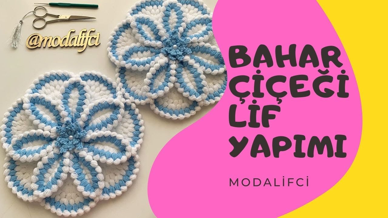 BAHAR ÇİÇEĞİ LİF YAPILIŞI