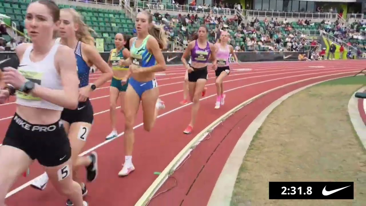 Чемпионат девушек, миля, раздел 4 — Nike Outdoor Nationals 2025 [Полный повтор гонки]