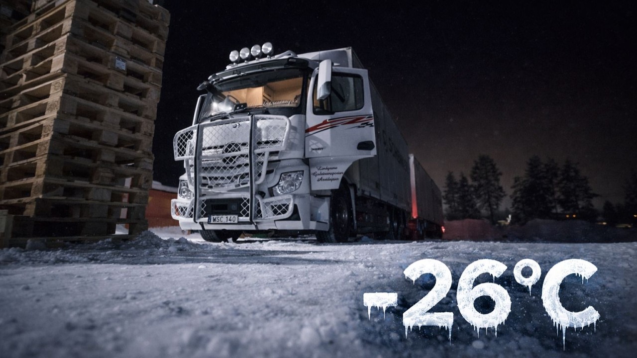 500 km. Same Day. Arctic Roads.