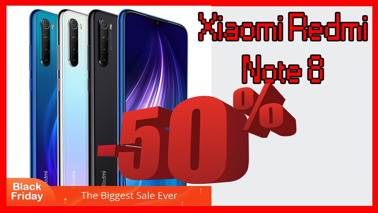 Xiaomi Redmi Note 8 Global SMARTPHONE 🔥-50% DISCOUNT🔥  / Your Chance 🔵🔴