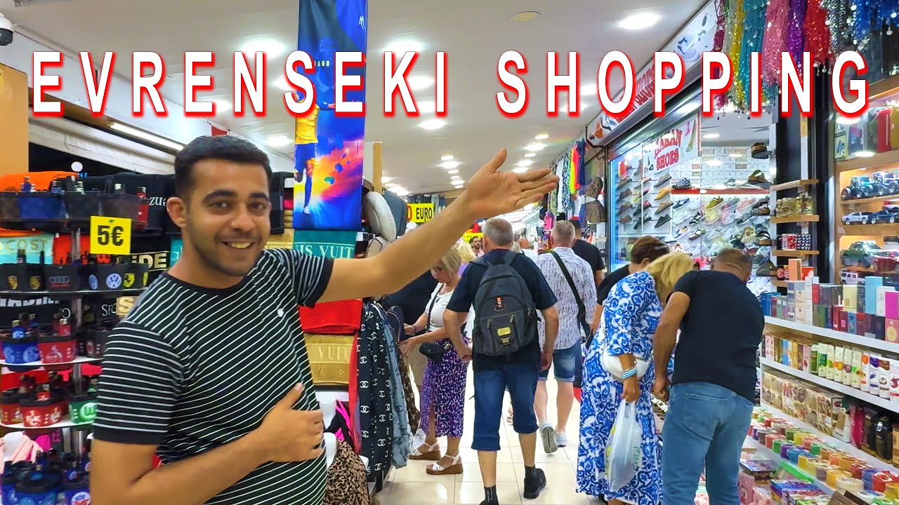 Shopping am Abend in Evrenseki\Çolaklı Türkei 2025 🥰🇹🇷 #bazaar #evrenseki #türkei #SideTürkei