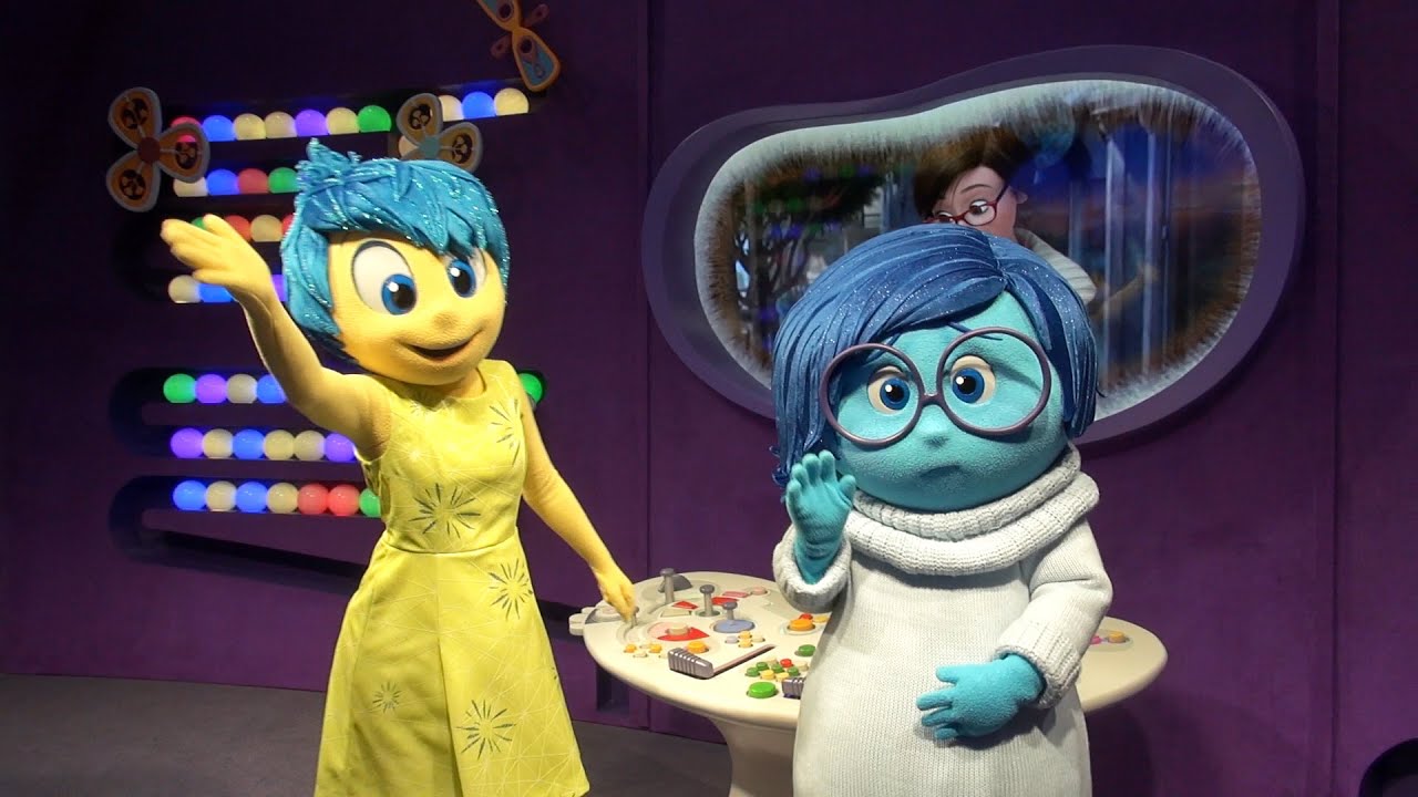 Joy and Sadness From Pixar 