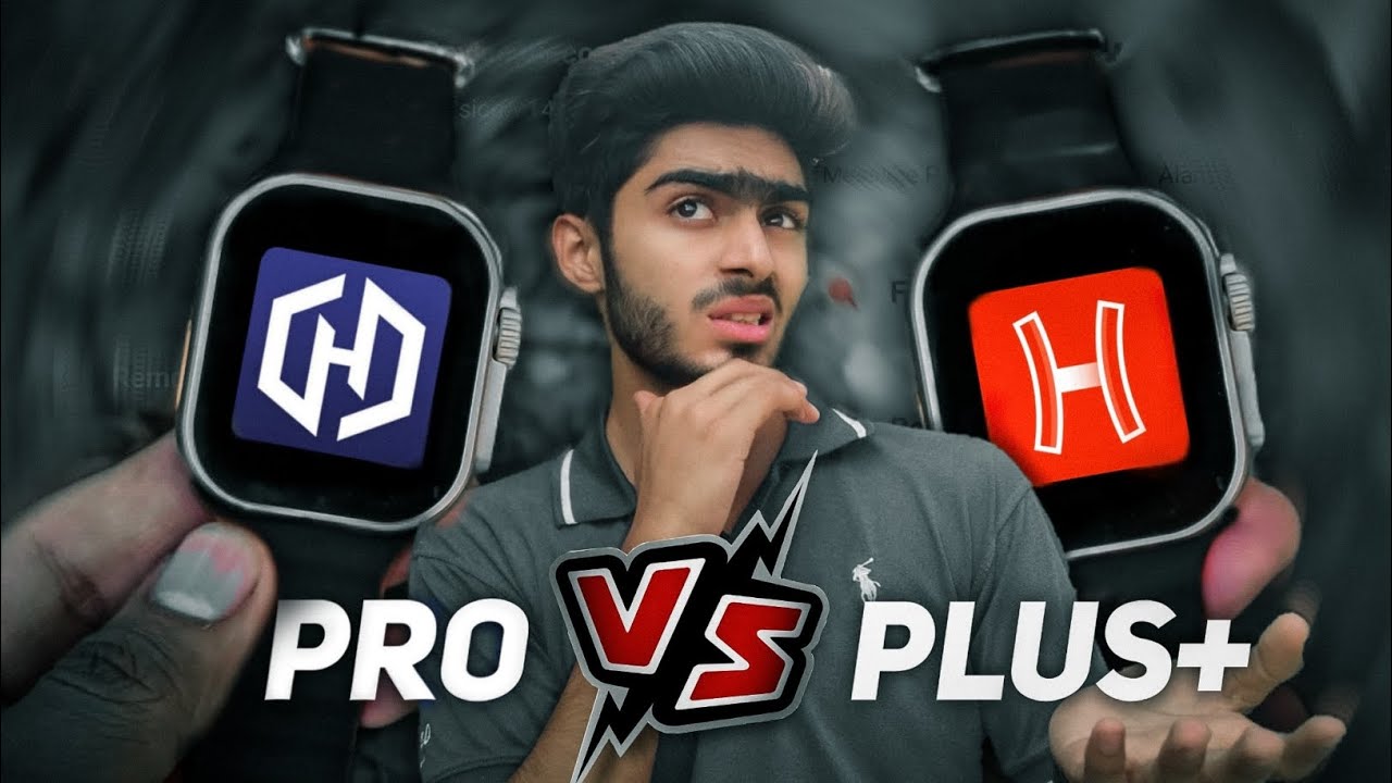 Hiwatch Pro vs HiWatch Plus+ Comparison 😍🔥 | New Settings/features T800/T900 Ultra | Comparison | YL
