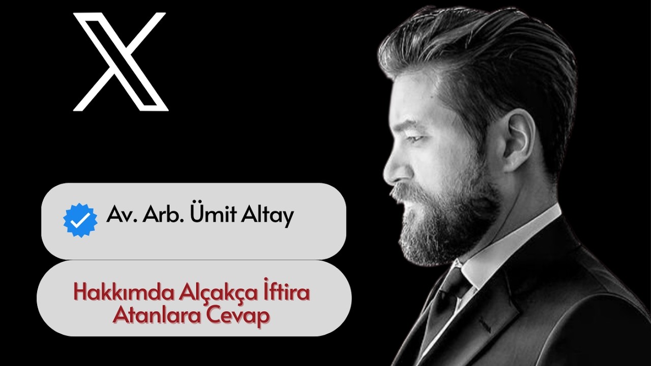 AV. ARB. ÜMİT ALTAY🅧 X'TE (Hakkımda Alçakça İftira Atanlara Cevap)📅 20 Şubat 2026@kriminalanaliz