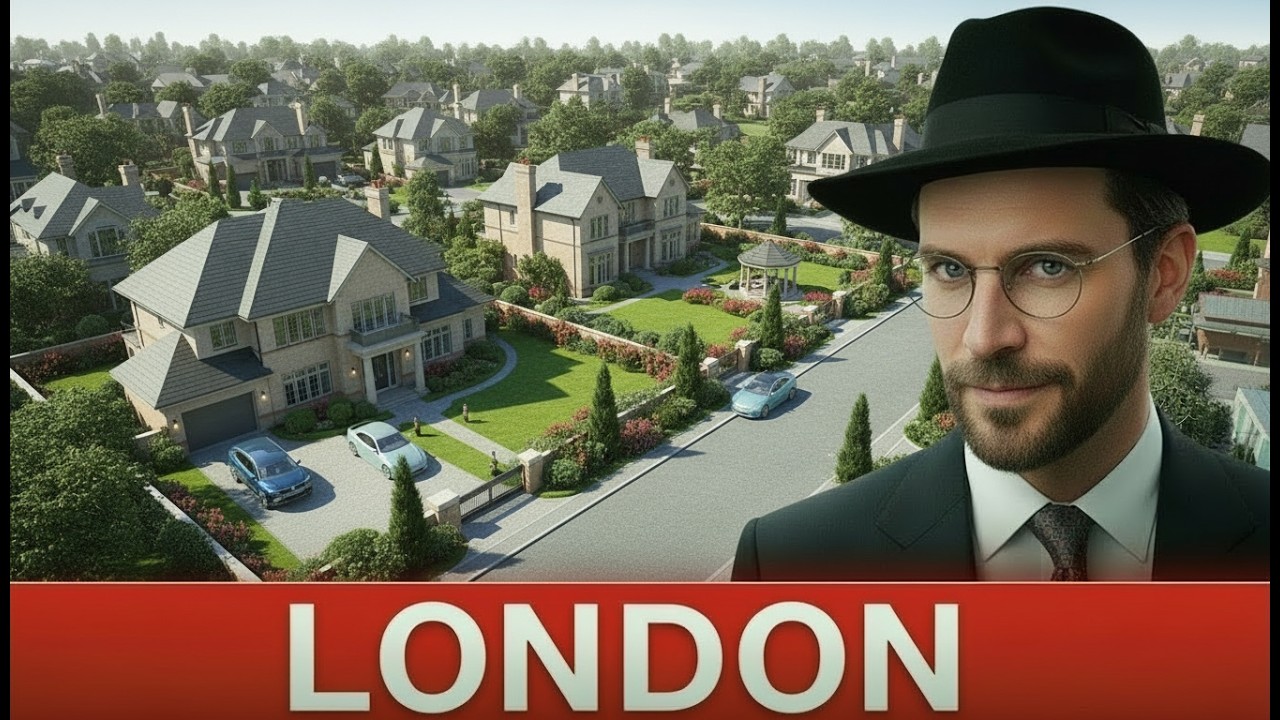 This is the Richest Jewish Neighborhood in London...