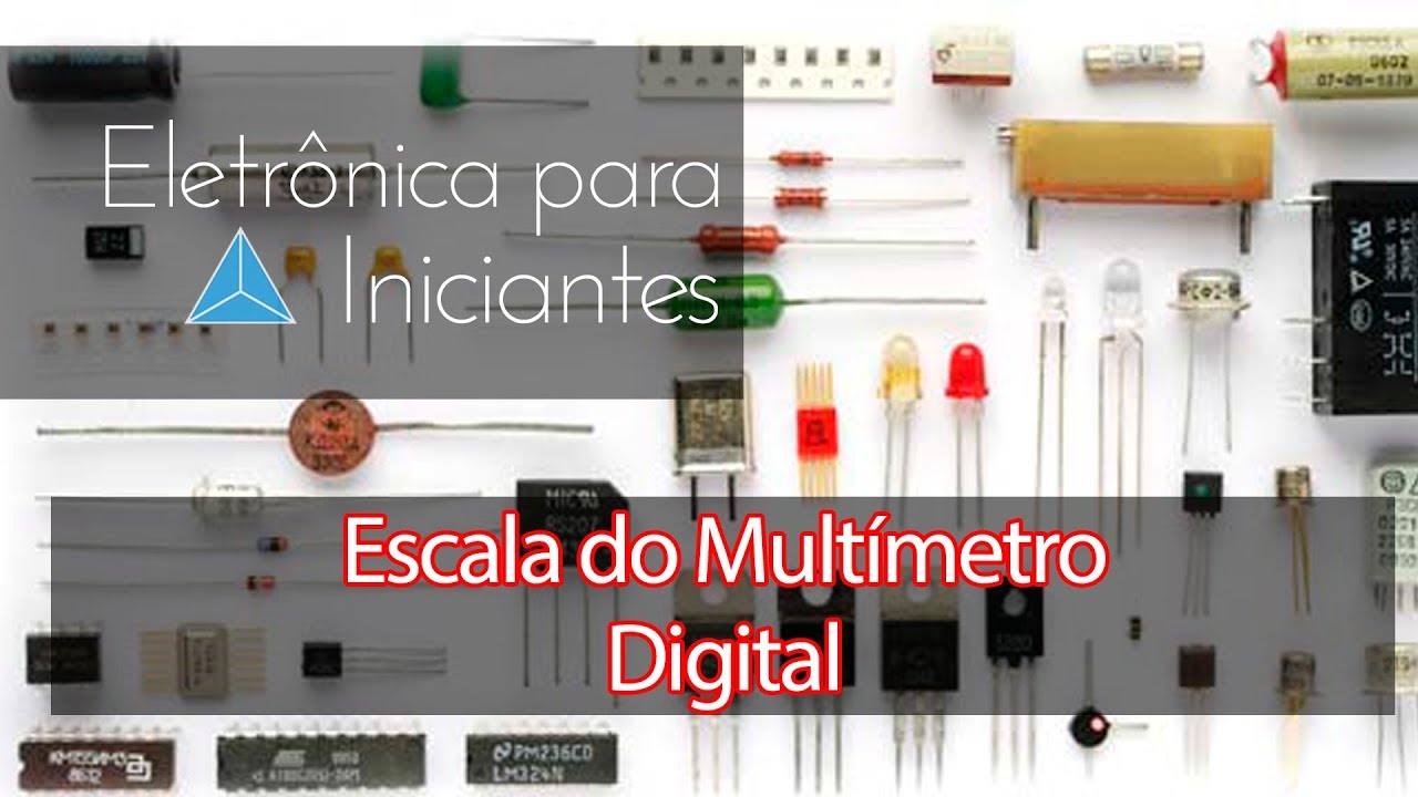 Como usar a Escala do Mult&iacute;metro Digital