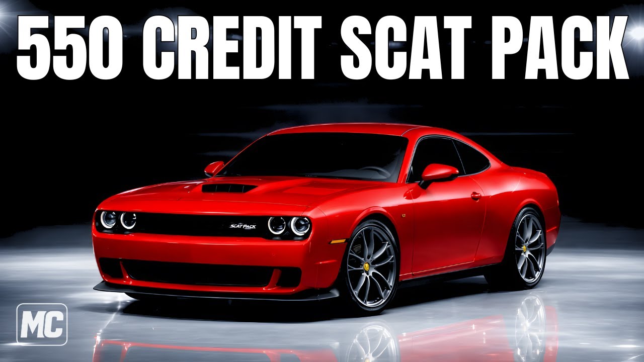 Trying to Buy a Scat Pack With a 550 Credit Score
