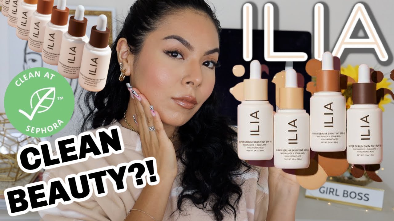 ILIA SKIN TINT WITH SPF 40+ CLEAN BEAUTY|| WORTH THE BUY OR NAW?!