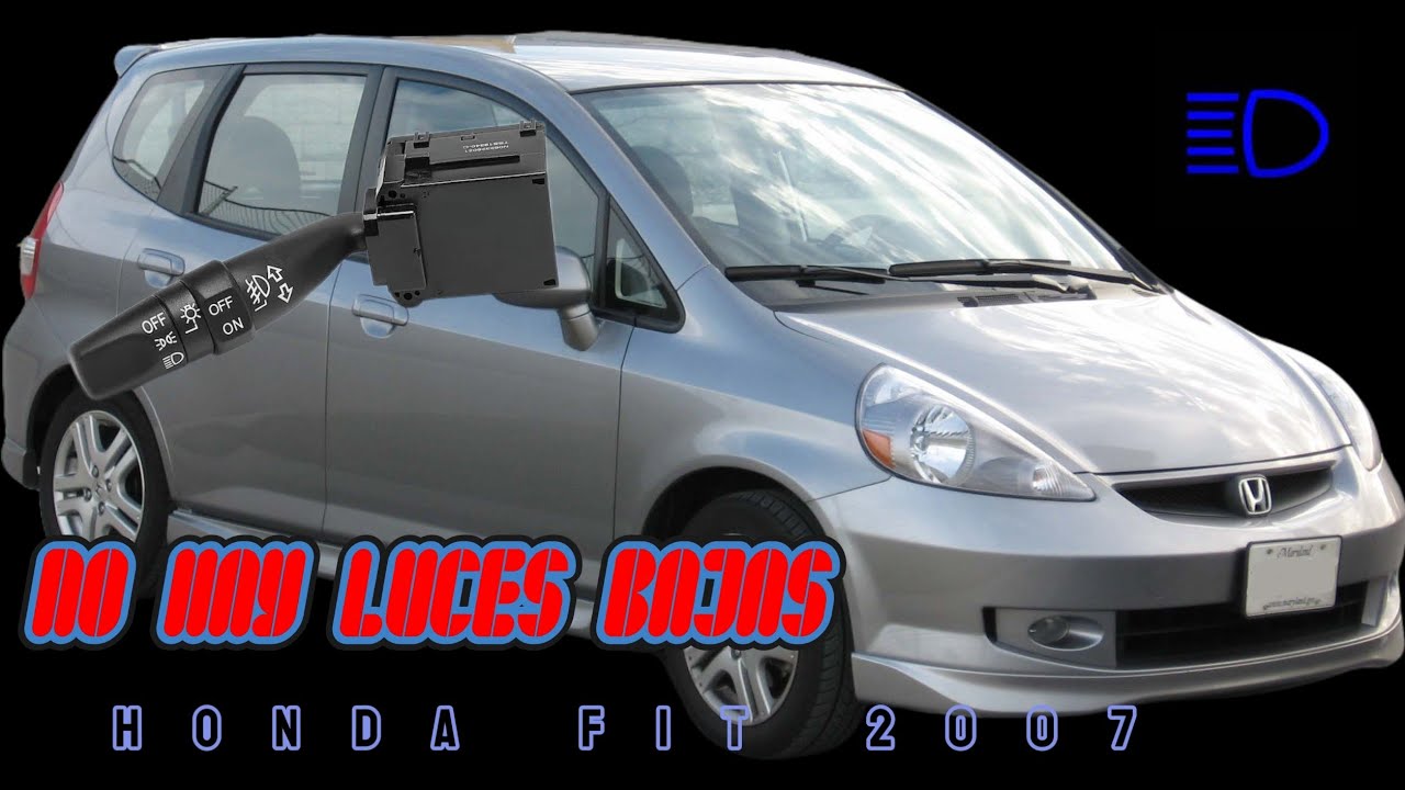 HONDA FIT 2007 1.5 NO HAY LUZ BAJA SOLO ALTAS