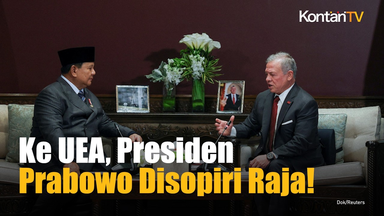 Disopiri Raja Yordania! Prabowo Lanjutkan Kunjungan ke UEA