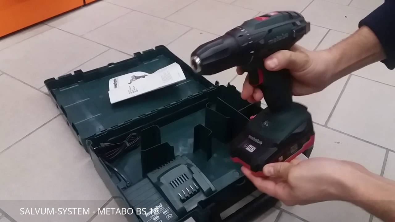 Metabo BS 18 (602207530) wiertarko-wkrętarka aku. 18V 3.1Ah