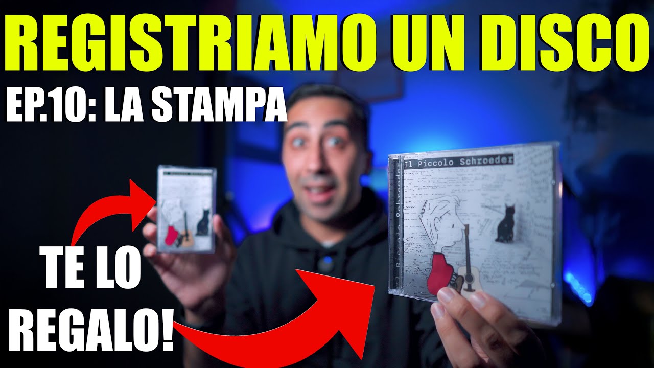 Stampare la tua musica su CD e Cassetta! Registrare un disco DA ZERO! Ep.10