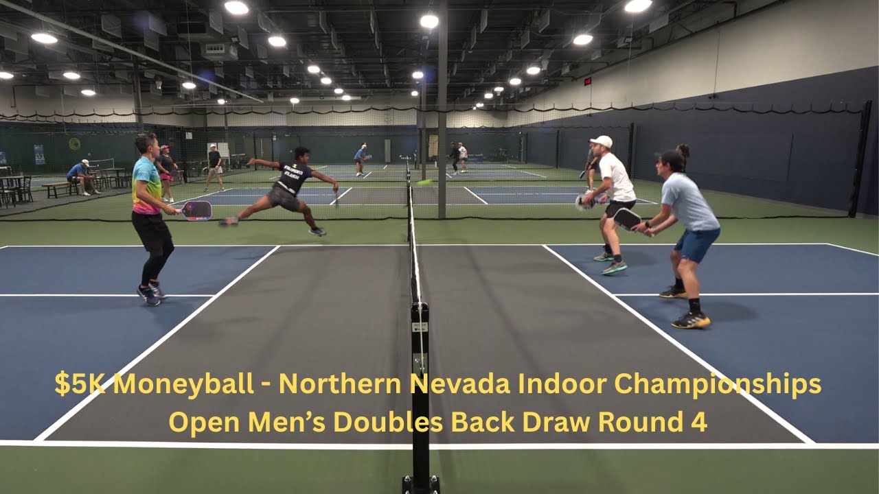 $5k Moneyball - Northern Nevada Indoor Championships Open Men's Doubles Back Draw Round 4