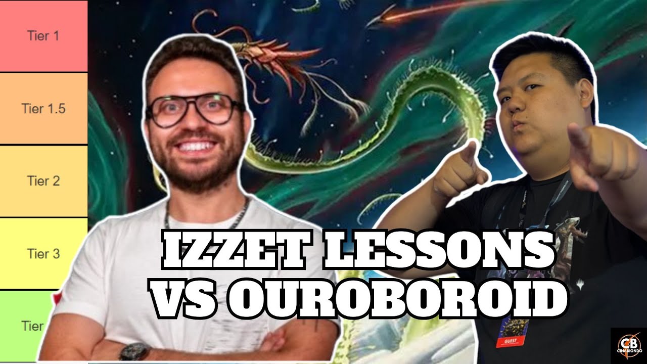 IZZET VS OUROBOROID CON MARCO DEL PIVO | STANDARD METAGAME TIER LIST | MAGIC THE GATHERING ITALIA