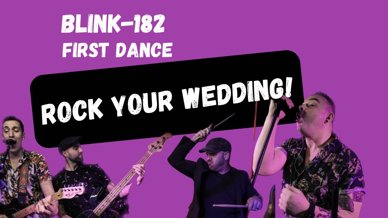 Rock your wedding! Blink-182 First Date: Wedding first dance, UK function band live cover