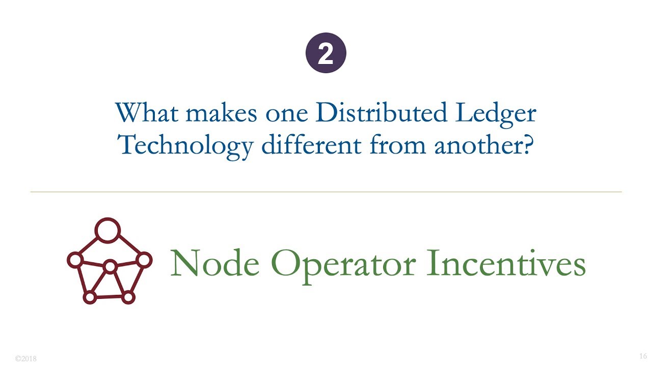 Distributed Ledger Technologies, Part 6 of 8: Node Operator Incentives
