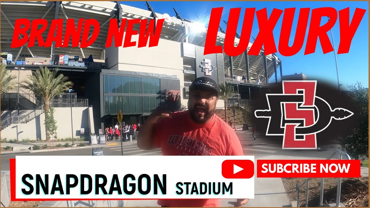 San Diego State University Snapdragon Stadium, new home of the Aztecs.