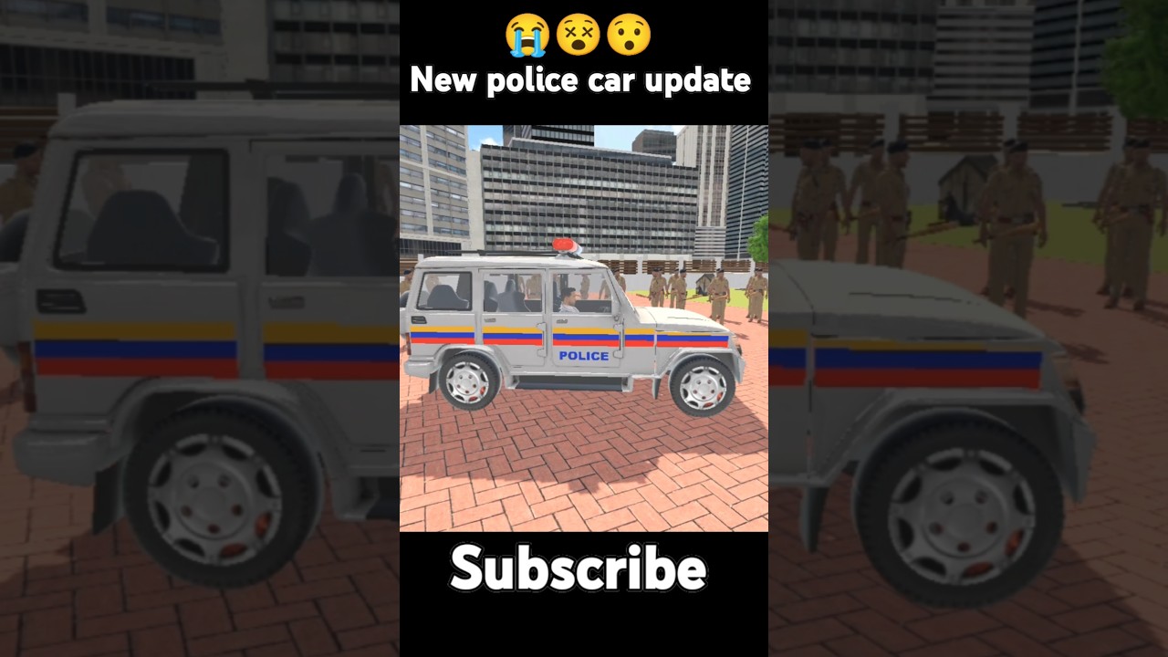 New police car update 😯 Indian thief auto #newupdate #shorts #policecar #update #indiantheftauto#gta